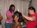 Preparazione acconciature