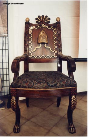 trono Vescovo Galderisi